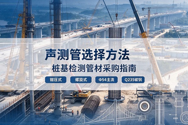 沅江声测管选型标准
